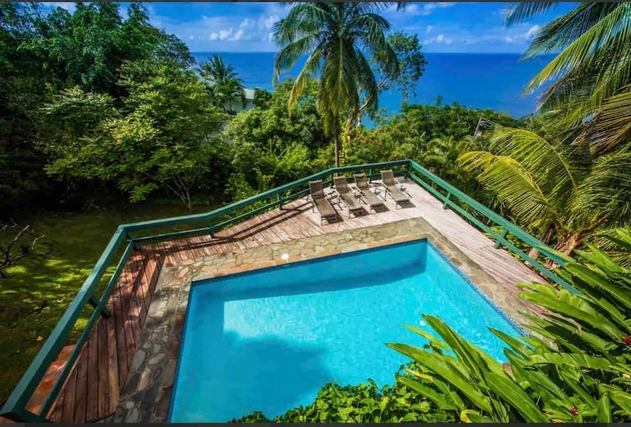 Amazing Mountain Top Villa Marigot Bay